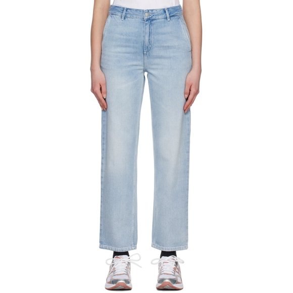 Carhartt WIP Blue Pierce Jeans - Picture 1 of 9